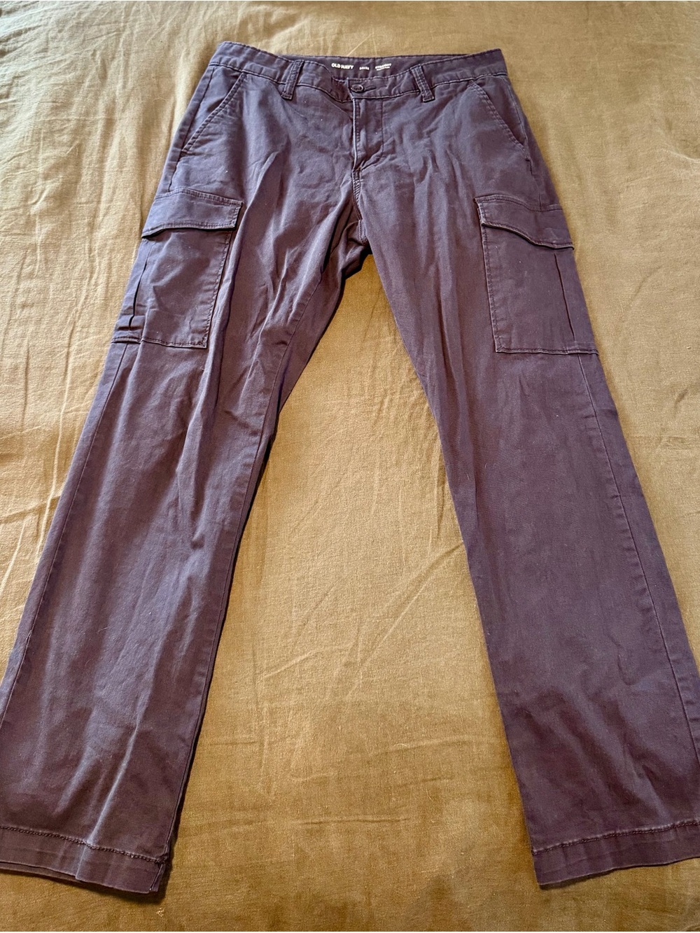 Perry Ellis Men's Dark Navy Cargo Pants
